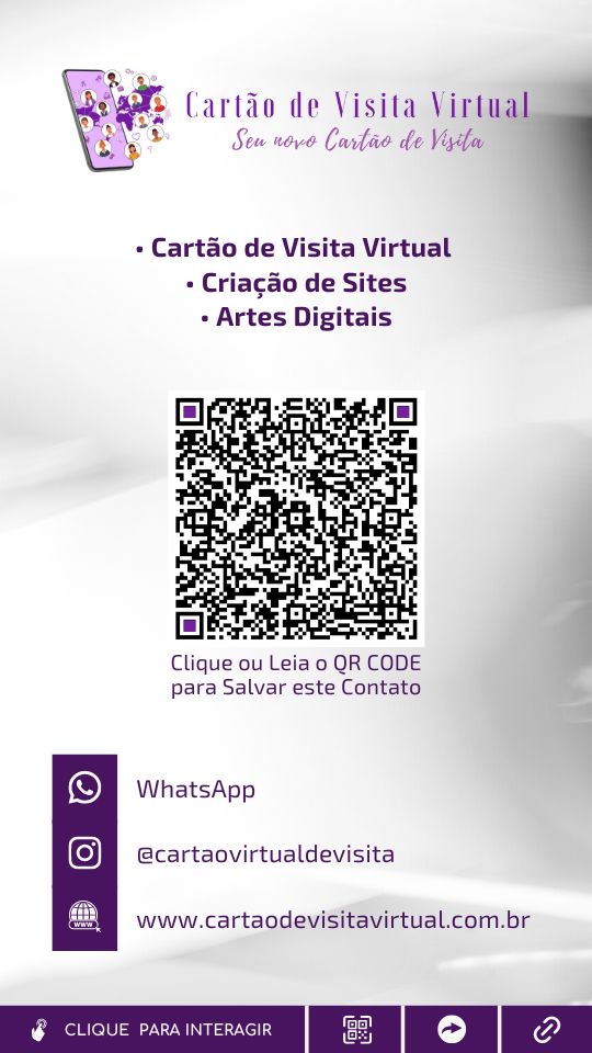 Cartão de Visita Virtual