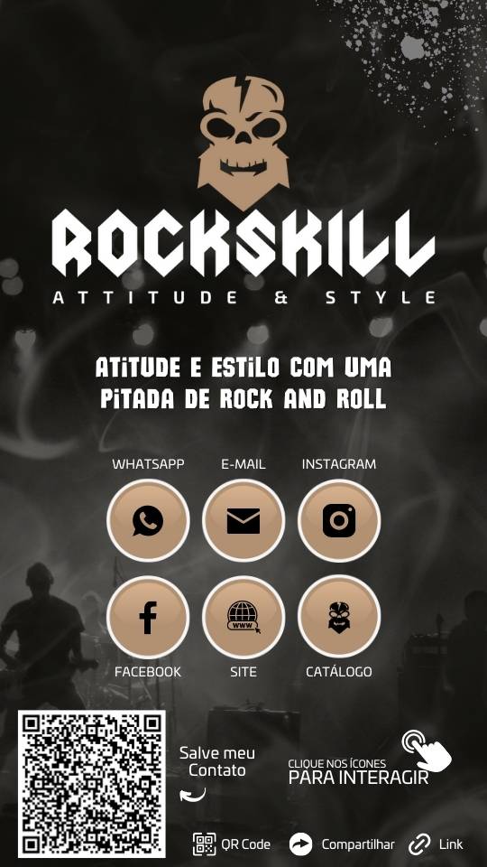 rockskill Attitude - Cartão de Visita Virtual