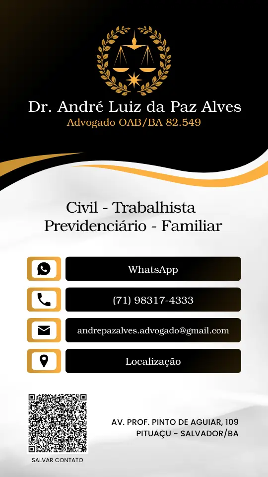 Cartão de Visita Virtual para Advogados