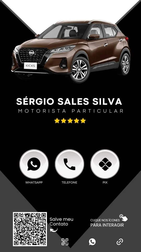 Cartão de Visita Virtual Automotivo