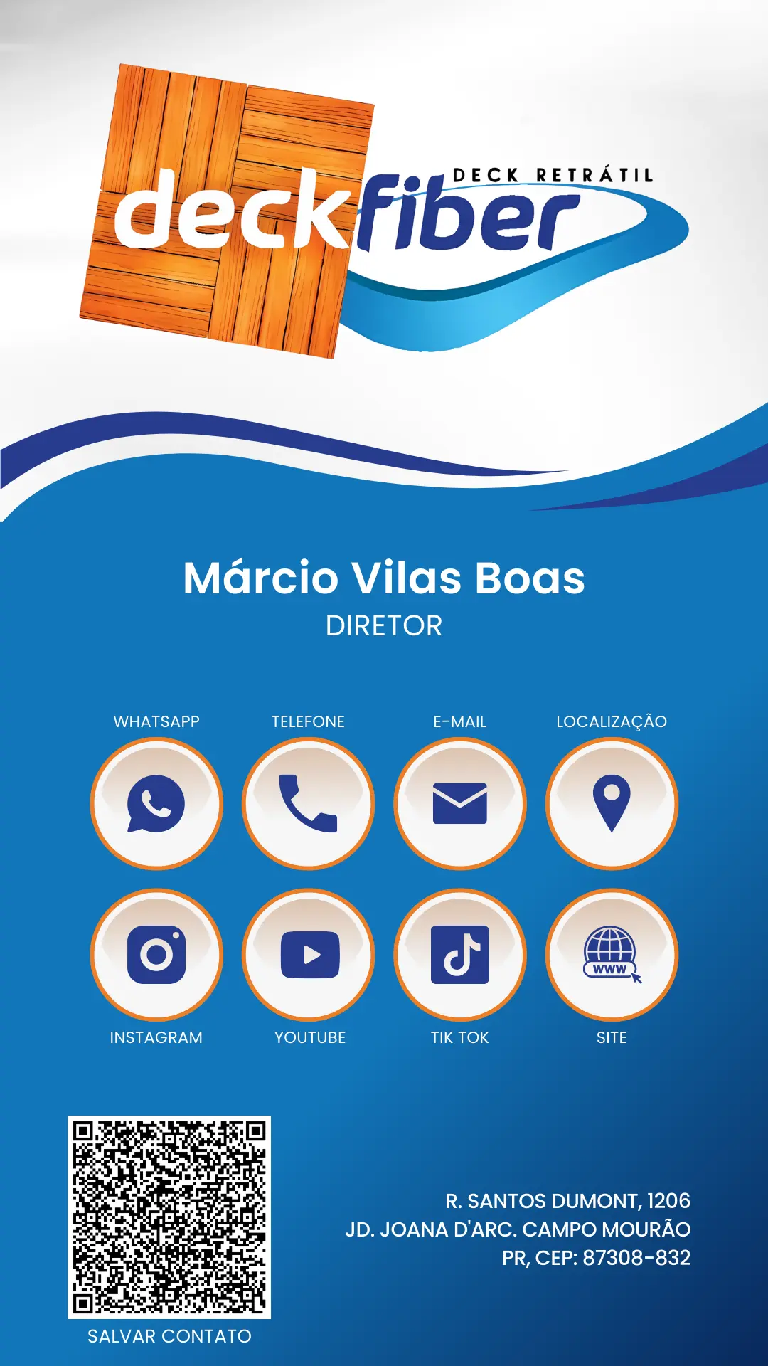 Cartão de Visita Virtual para Construção