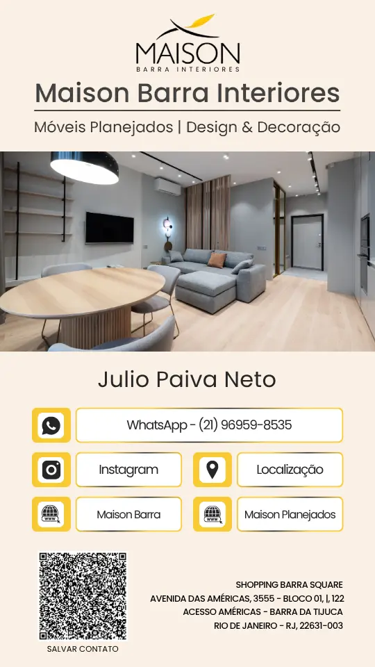 Cartão de Visita Virtual para Construção