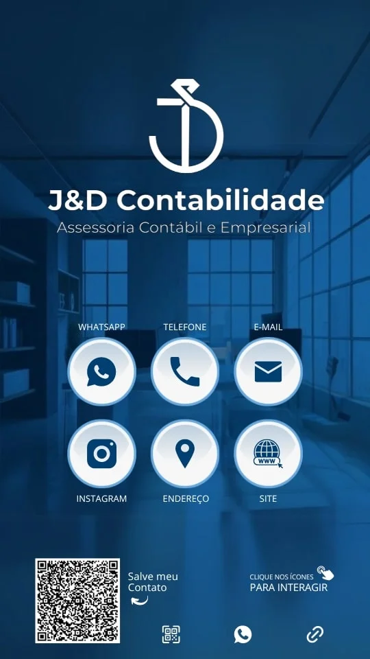 Cartão de Visita Virtual Contabilidade