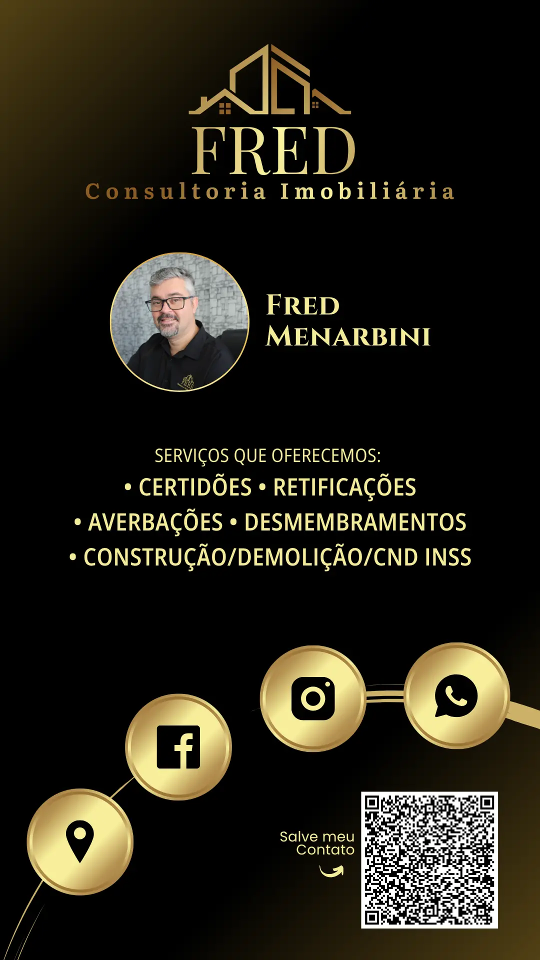 Cartão de Visita Virtual para Corretor