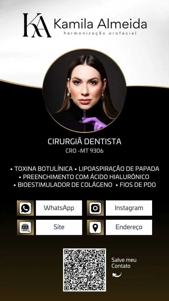 Cartão de Visita Virtual para Dentista