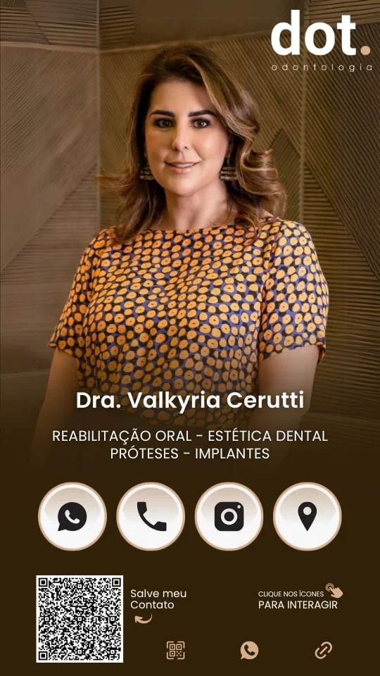 Cartão de Visita Virtual para Dentista