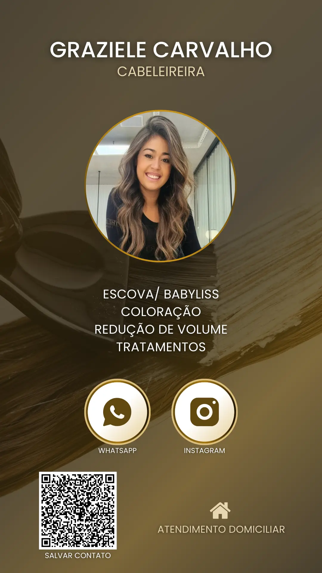 Cartão de Visita Virtual Estética