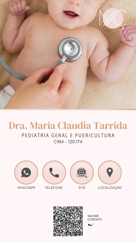 Cartão de Visita Virtual para Médico