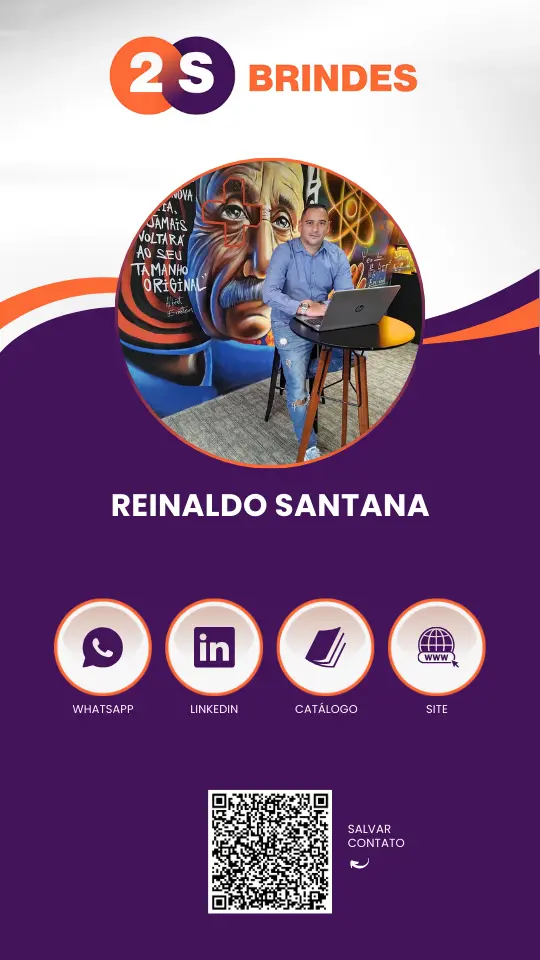 Cartão de Visita Virtual para Serviços